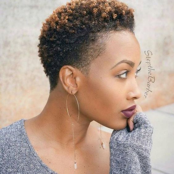 Short Natural Hair for african american