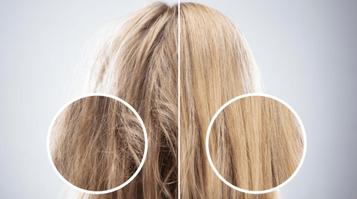 What does hair breakage look like